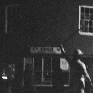 flag waving outside pub