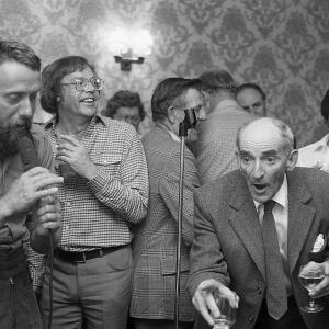 People singing in The Ship pub