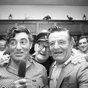 People singing in The Ship pub