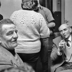 people singing in pub