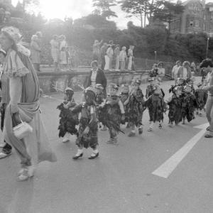 children in parade