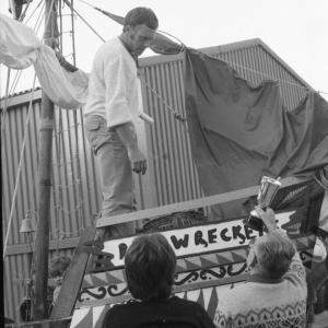 pirate ship float