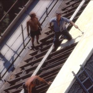 Construction on church