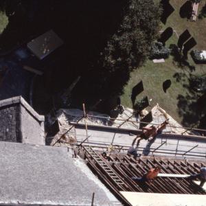 Construction on church