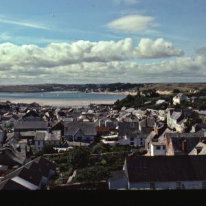 View of Padstow from above