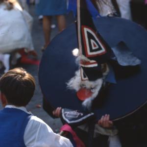 Children's Oss Clucky with Blue Ribbon Oss