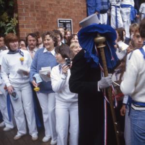 Blue Ribbon party with Master of Ceremonies