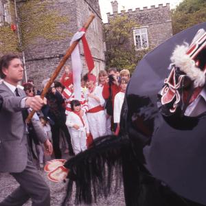 Peter Prideaux-Brune teasing Old Oss