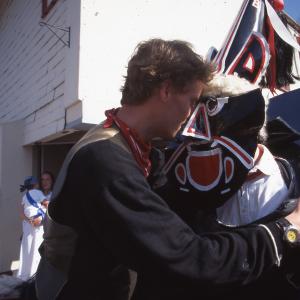 Old Oss Clucky by man