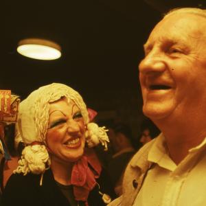 People in fancy dress in pub