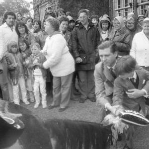 peter prideaux-brune and son teasing old oss