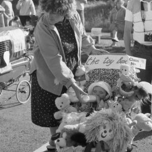 woman with pram