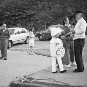 people dressed up 