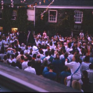 Osses Meet under maypole