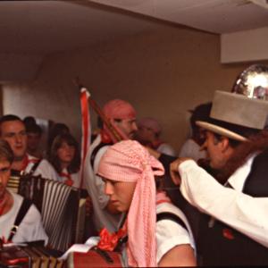 Old Oss band with Master of Ceremonies