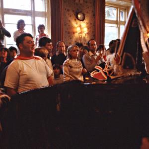 Old Oss party inside Prideaux Place