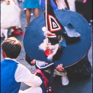 Children's Oss Clucky with Blue Ribbon Oss