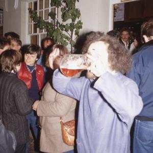 People at The Ship bar