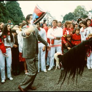 Peter Prideaux-Brune teasing Old Oss