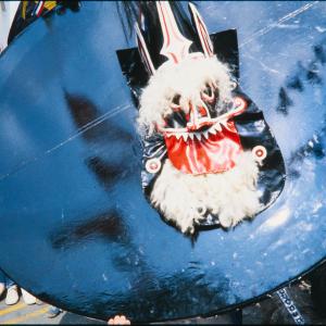 Blue Ribbon face-on close up