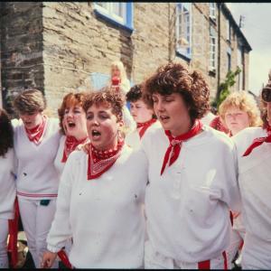 Women from Old Oss singing