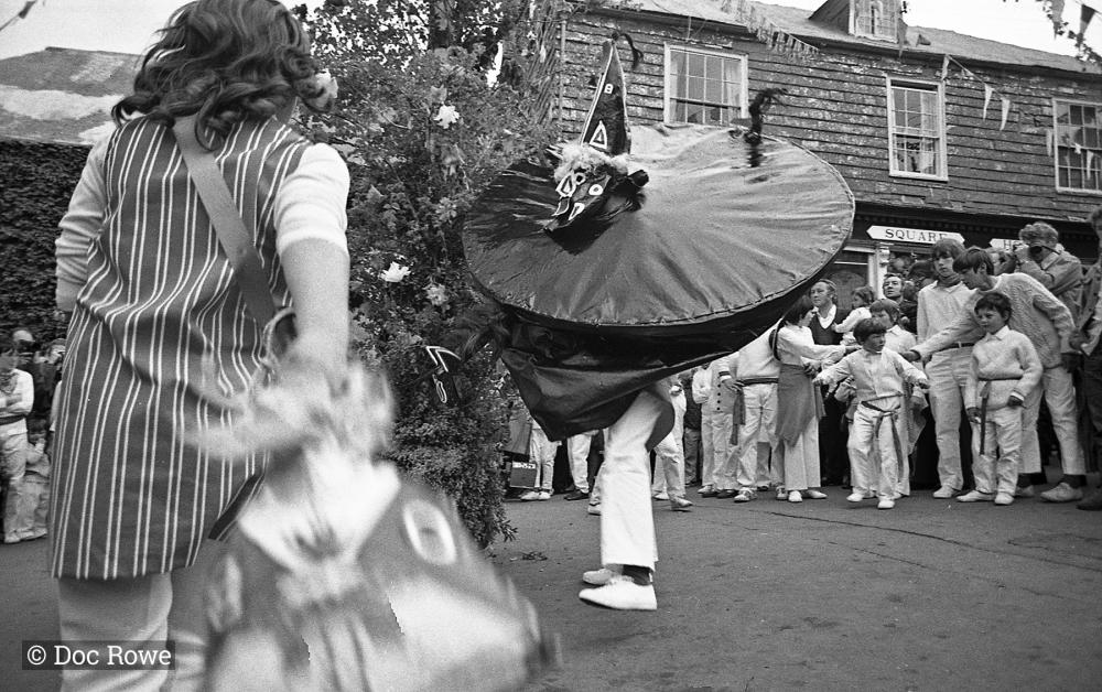 Children's Oss around the maypole