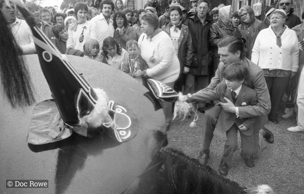 peter prideaux-brune and son teasing old oss