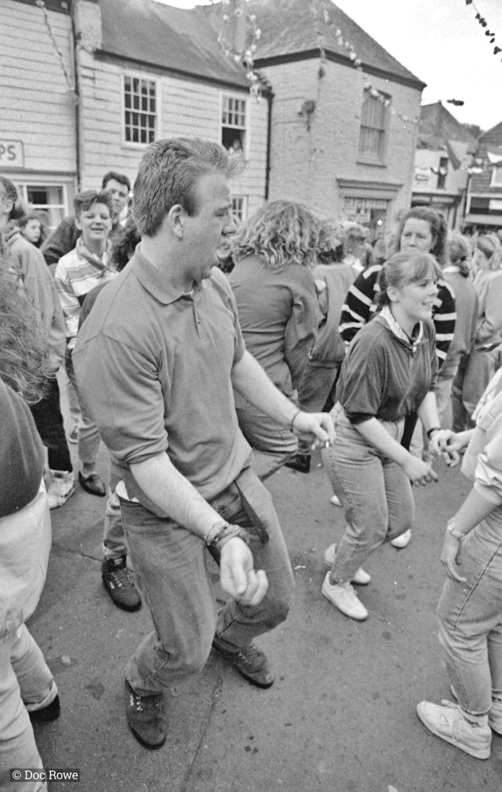 Man dancing