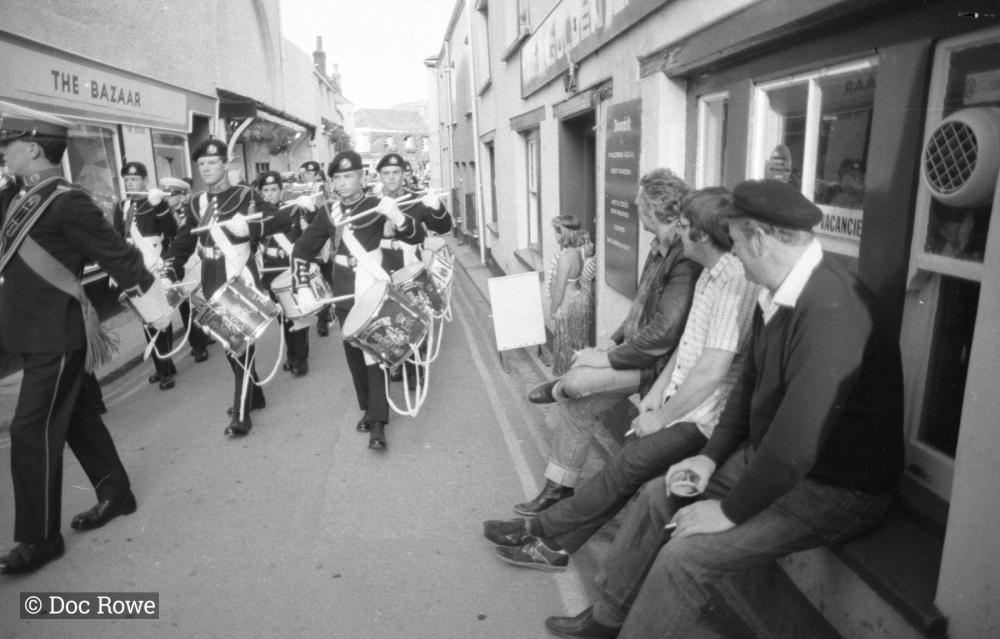 marching band in town