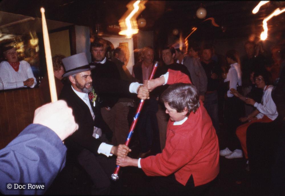 Master of Ceremonies dancing