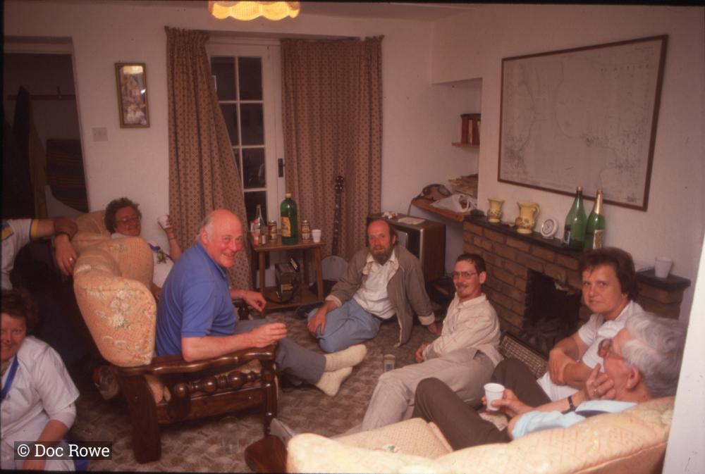 People in lounge