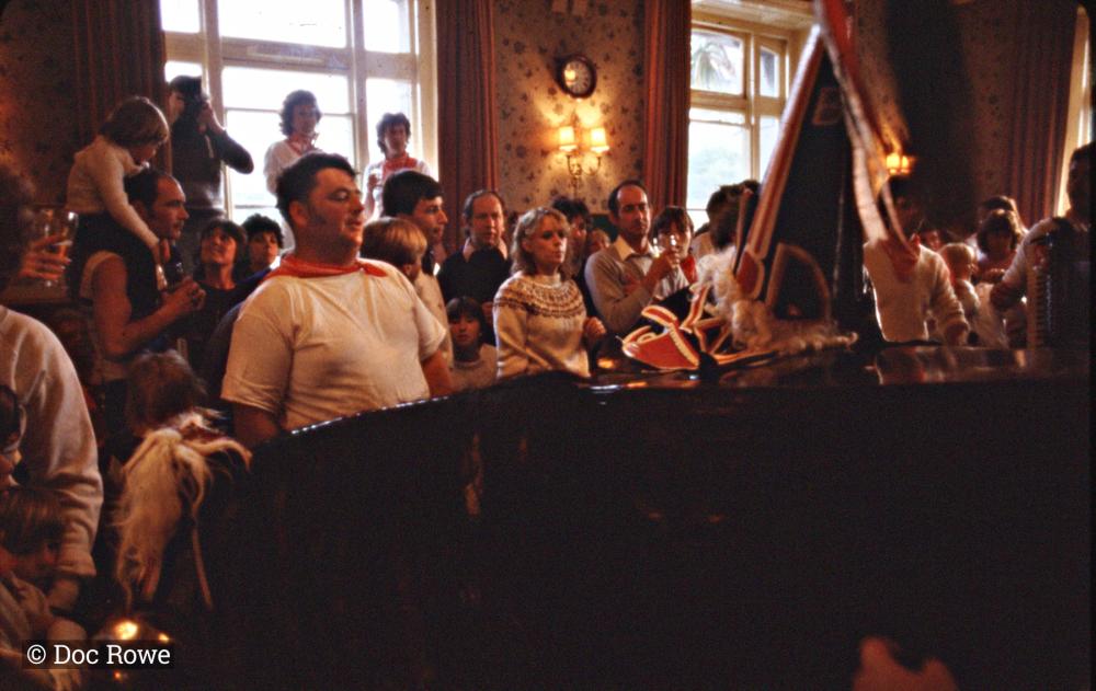 Old Oss party inside Prideaux Place