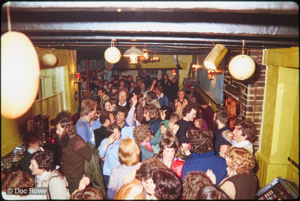 People in bar