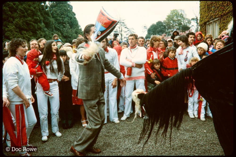 Peter Prideaux-Brune teasing Old Oss